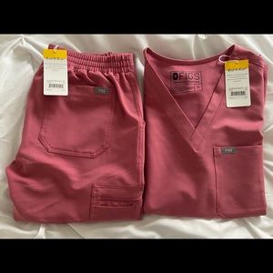 FIGS Set: Catarina Top/Yola Skinny Pants (QUARTZ)